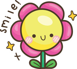 Obraz premium a vector of a flower