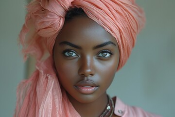 Pink Hair, Brown Skin: A Celebration of Diversity in the Beauty World Generative AI