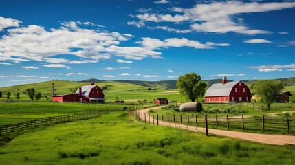 Obraz premium crops farm lifestyle