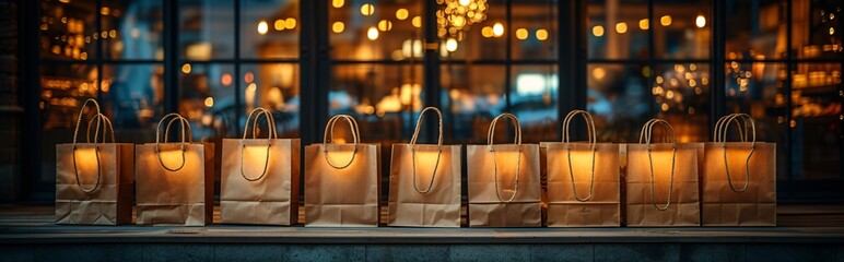 Shopaholic's Paradise: A Monthly Event for Bag Lovers Generative AI - obrazy, fototapety, plakaty