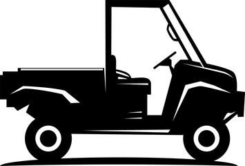 Fototapeta premium UTV FARM DESIGN VECTOR ART