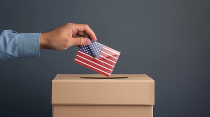 Casting vote, US flag ballot