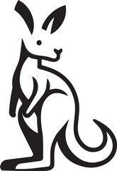 Kangaroo Vector Design 