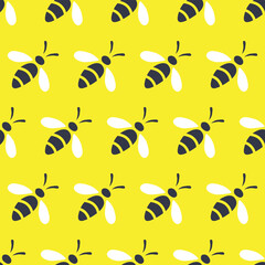 seamless pattern, bee art surface design for fabric scarf and decor
- 734703615