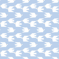 seamless pattern, bird art surface design for fabric scarf and decor
- 734703620