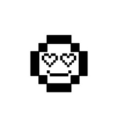 Love pixel icon, logo, shape, symbol, arts, design, icon