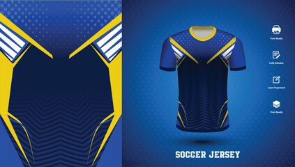 Soccer jersey design for sublimation or sports tshirt design for cricket football
