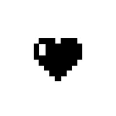 Love pixel icon, logo, shape, symbol, arts, design, icon