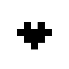 Love pixel icon, logo, shape, symbol, arts, design, icon