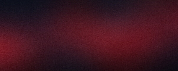 Black dark deep red ruby garnet cherry burgundy wavy abstract background. Color gradient ombre. Rough grain noise dust grunge. Glow glitter light bright fire shine hot.Wave curve line.Design - obrazy, fototapety, plakaty