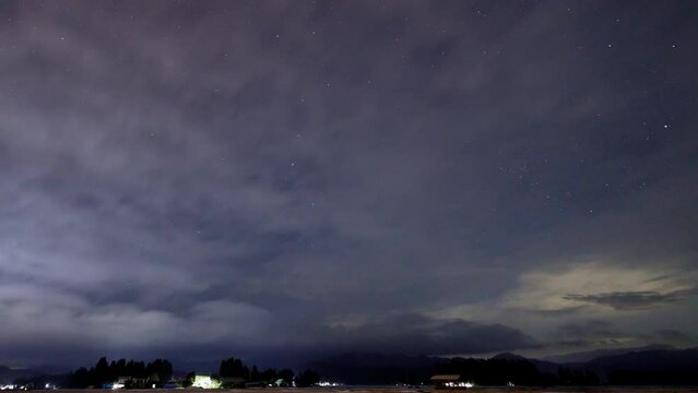 time lapse clouds