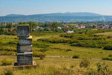The Garavice Memorial Park for the Victims of Fascist Terror, a Yugoslav-era WW2 partisan monument...