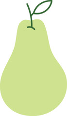 Minimal Fruit Doodle