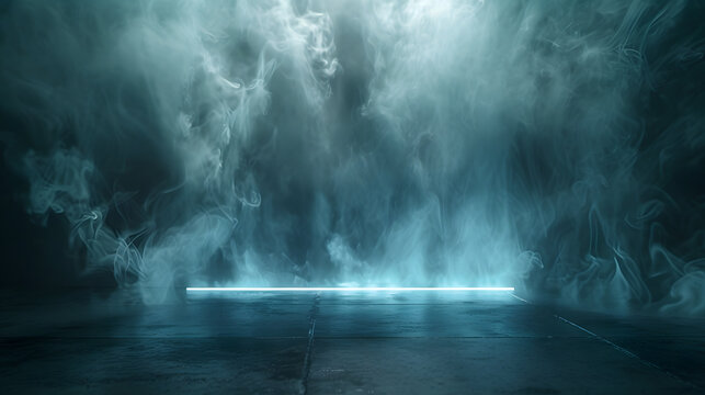 an empty textbox background with magical orange smoke corners on a dark glowing background