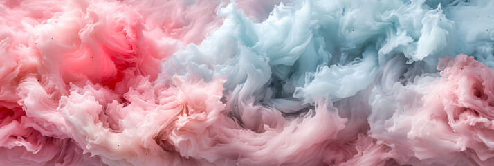 Dreamy cloud-like texture, soft and fluffy abstract pattern, artistic and soothing pastel backdrop