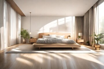 bedroom with bed