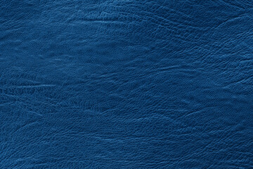 Dark blue leather texture background with seamless pattern and high resolution. - obrazy, fototapety, plakaty