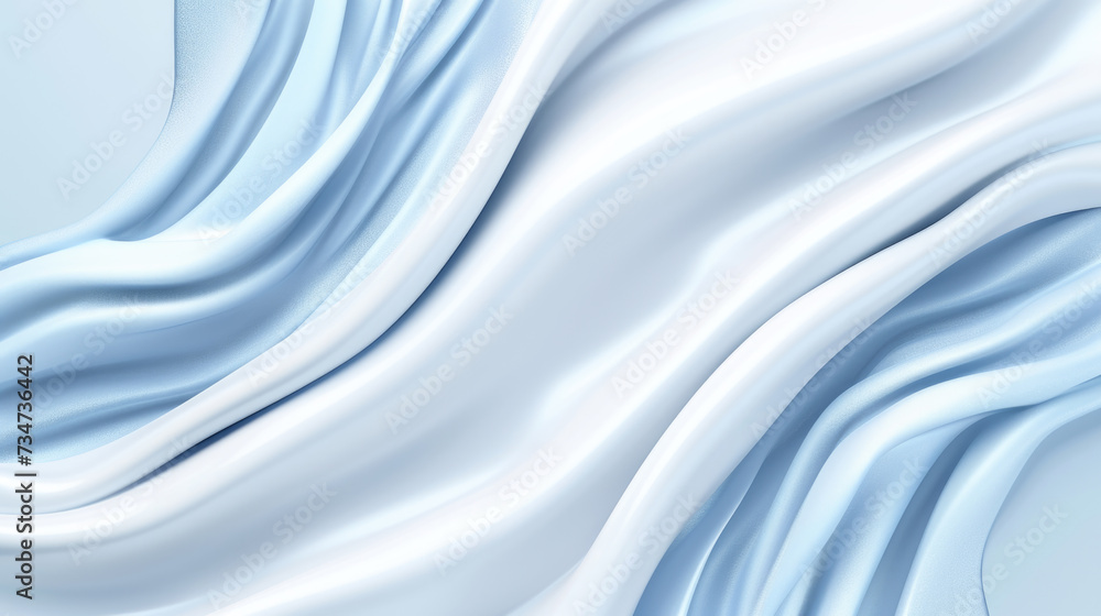 Poster detailed view of fabric in white and blue. suitable for various design projects