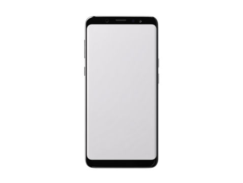 a black and white cell phone