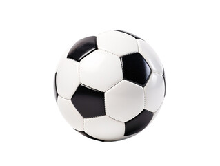 Fototapeta premium a black and white football ball