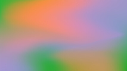 Abstract Blurry Spring background. Color transition, gradient from green to pink. Gentle trendy backdrop with Copy space