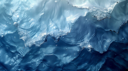 Obraz premium Blue Water Background