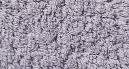 Texture of soft violet fabric as background, top view
