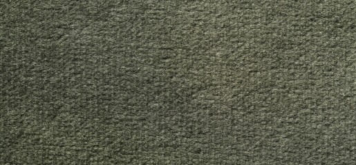 Fototapeta premium Texture of soft grey fabric as background, top view