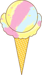 이상한 나라의 솜사탕-아이스크림-베스킨라빈스