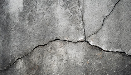 Fototapeta premium old cracked wall construction defects