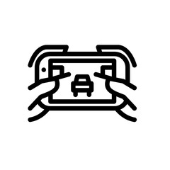 Gaming icon, logo, shape, symbol, arts, design, icon