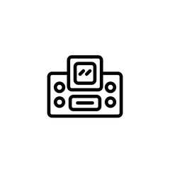 Obraz premium Gaming icon, logo, shape, symbol, arts, design, icon, game, console