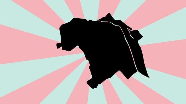 Nancy's map of france with rotating background