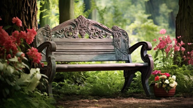 outdoor bench a