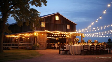 country barn weddings A