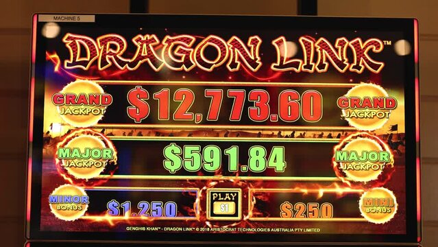 Dragon Link Slot Machine Gameplay