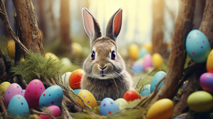 Fototapeta na wymiar Easter Bunny