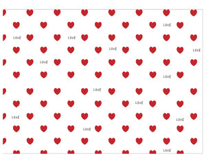 valentines day design hearts and love