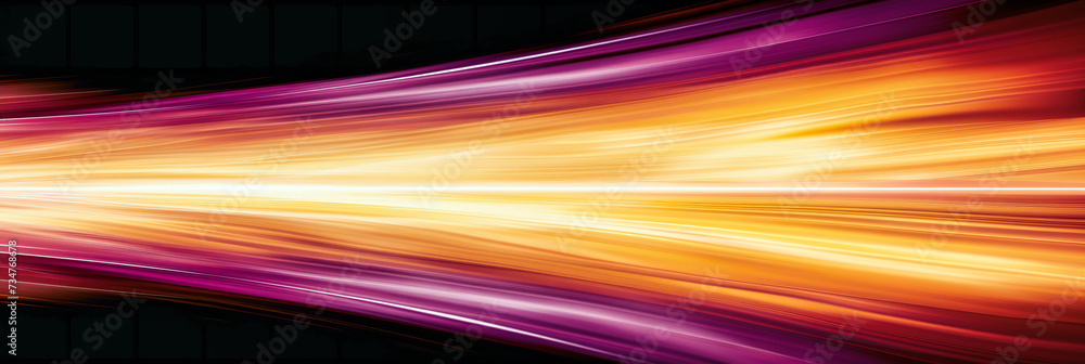 Poster abstract light dynamics, a visual symphony of speed and color, where technology meets the art of mot
