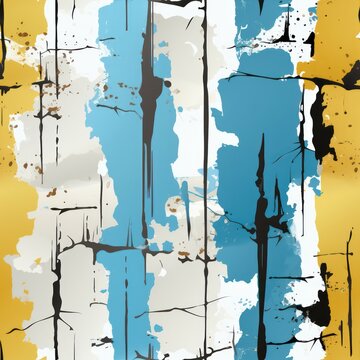 Seamless abstract paint splash color pattern background © eobrazy_pl