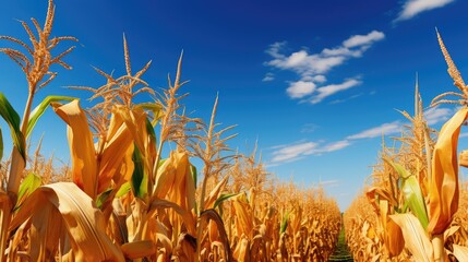 harvest corn maize - obrazy, fototapety, plakaty