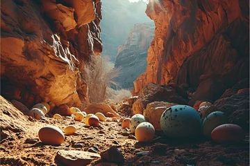  Amazing landscape of canyon in Zion National Park © Microtech
