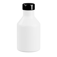bottle of milk moockup