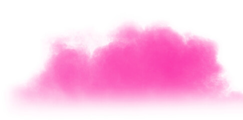 pink smoke effect for decoration and covering on the transparent background