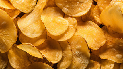 Natural potato chips