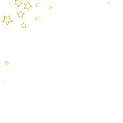 Twinkle stars scattered around randomly, flying,