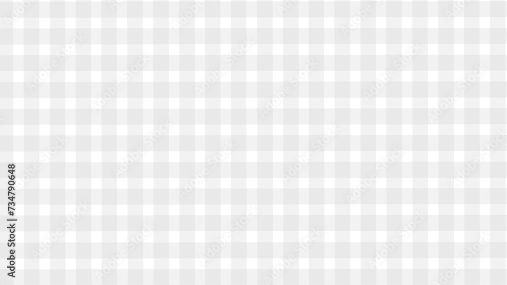 Poster Grey and white plaid fabric texture background	