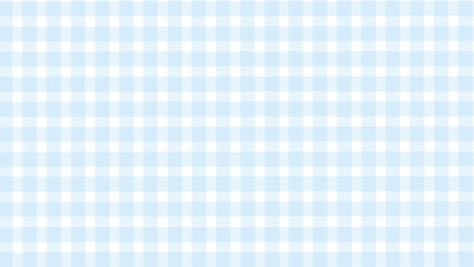 Blue and white plaid fabric texture background