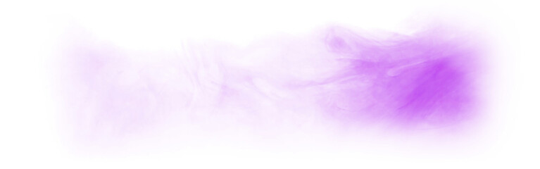 purple smoke effect for decoration and covering on the transparent background © onehourhappiness
