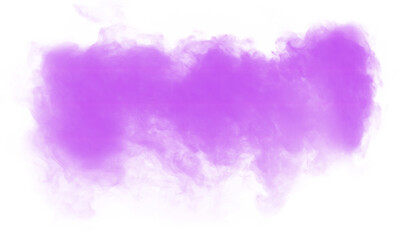 purple smoke effect for decoration and covering on the transparent background
